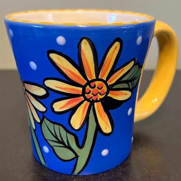 MIRASOL Sunflowers / Black-Eyed Susans Mug ~ Chris Bubany ~ Baum Bros. Imports - Picture 3 of 12
